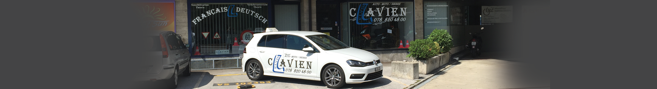 Salle de cours Elvis Clavien Auto-Moto